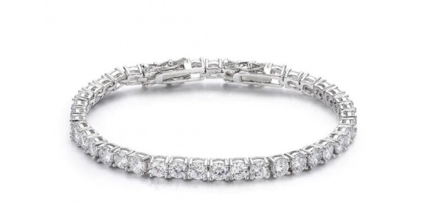 Swarovski silver tennis deals bracelet